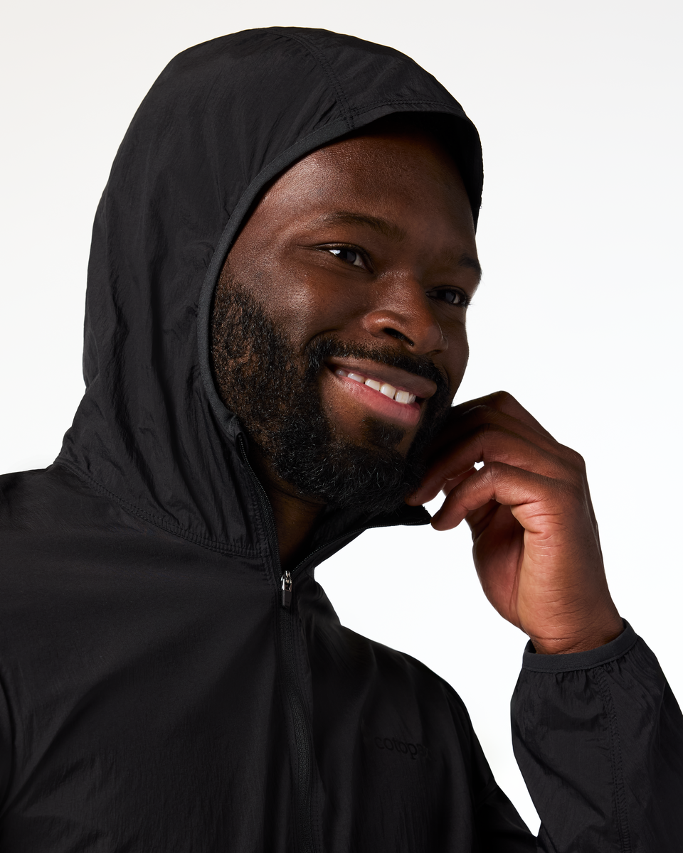 Pacaya Lite Hooded Jacket - Men's, Cotopaxi Black, Model Kirk