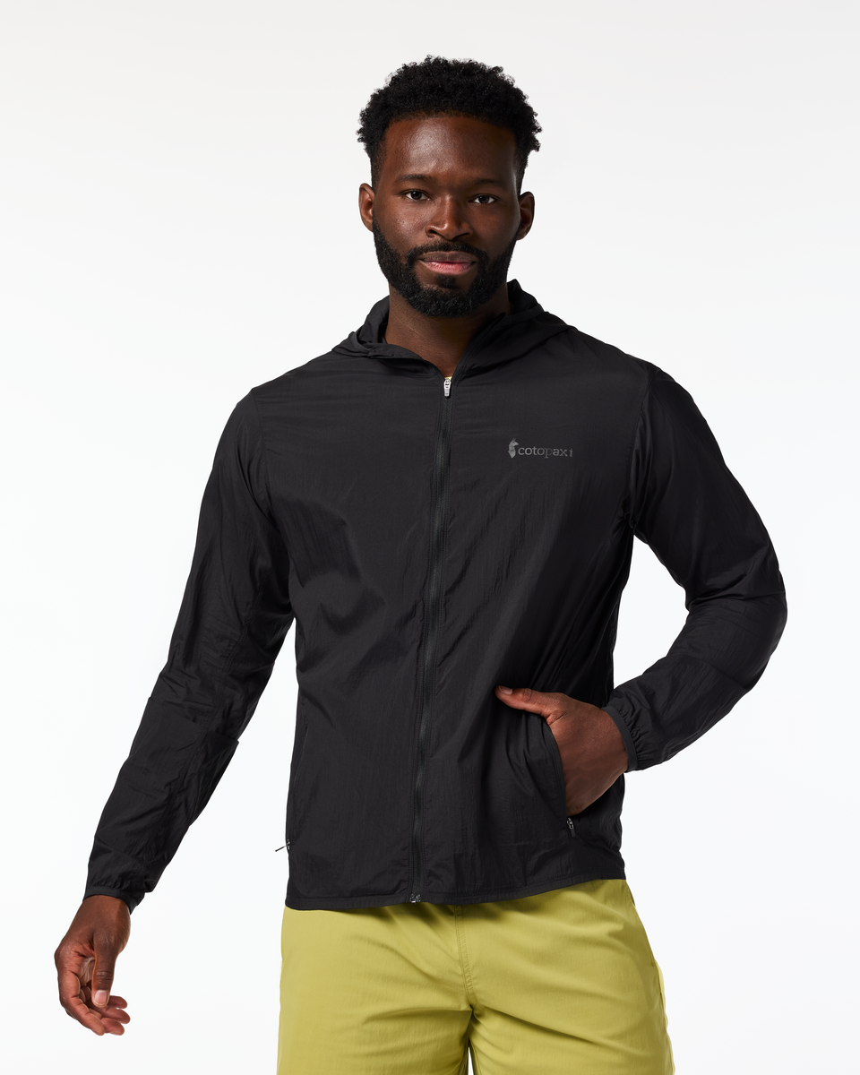 Pacaya Lite Hooded Jacket - Men's, Cotopaxi Black, Model Kirk