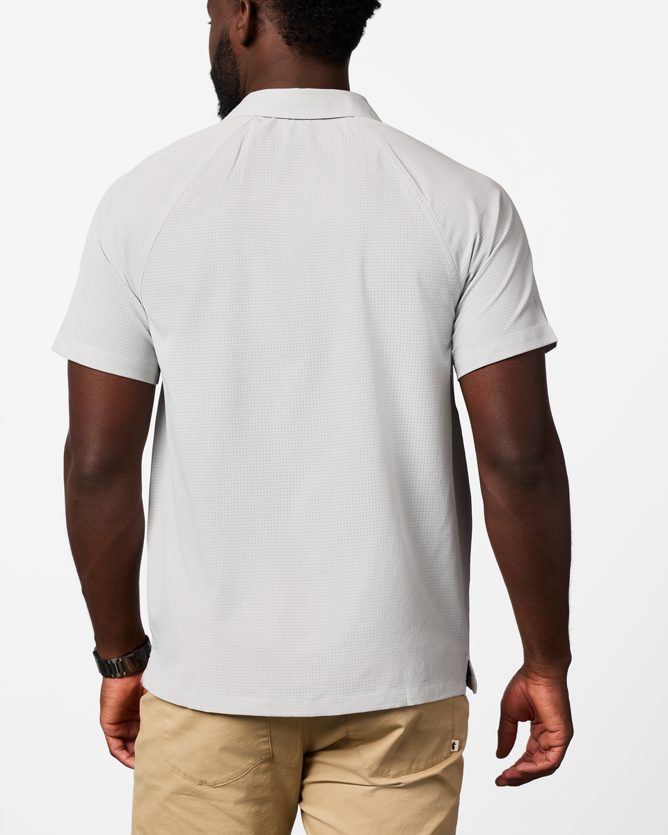 Pulso Tech Polo - Men's, Vapor, Model Kirk
