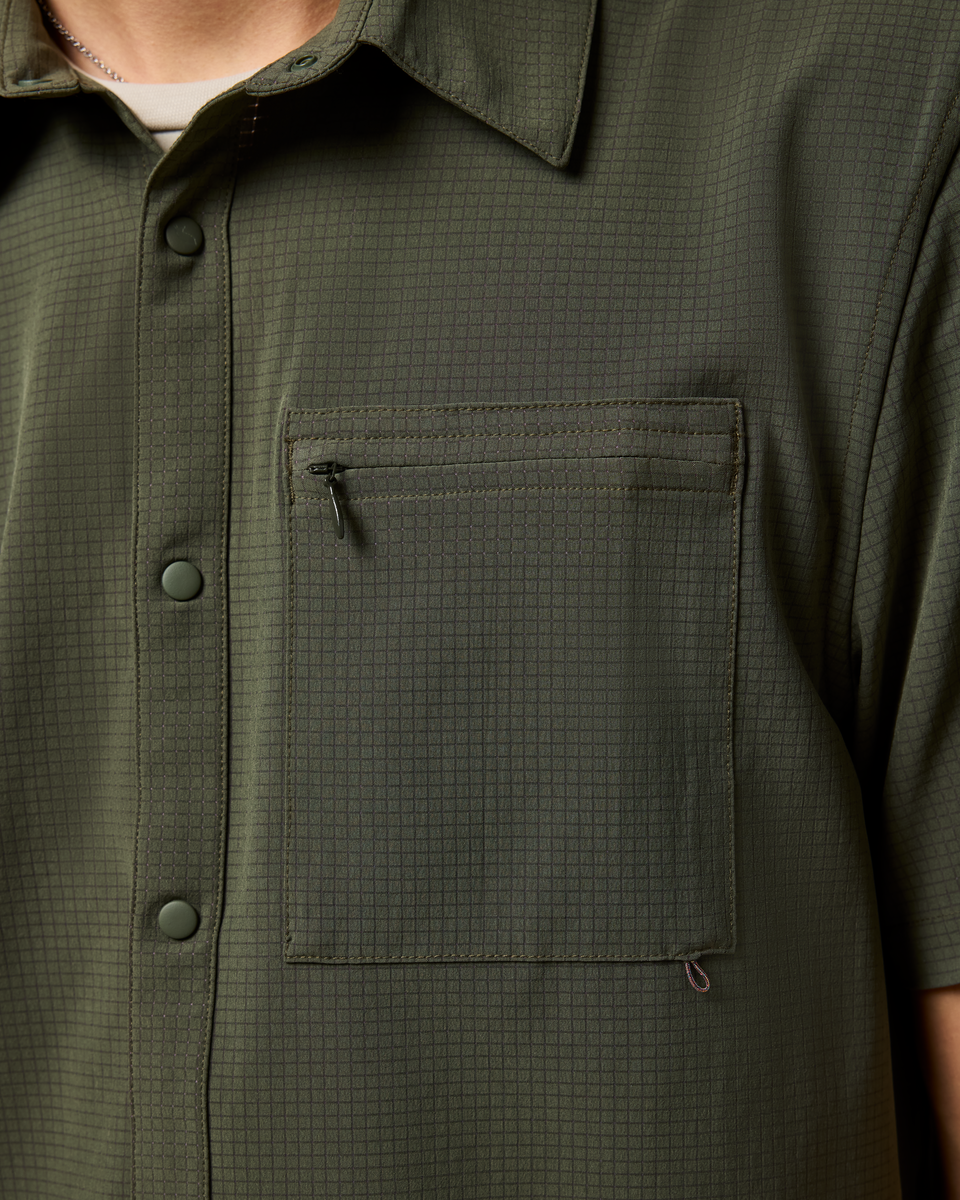 Pulso Tech Shirt - Men's, Fatigue, Model Maximus