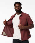 Pulso Tech Shirt - Men's, Sepia, Model Kirk