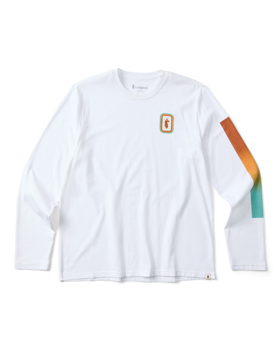 Radiant Llama Long-Sleeve T-Shirt - Men's, White