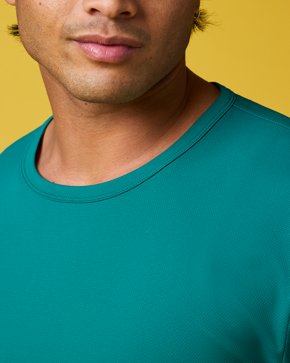 Sombra Long-Sleeve Sun Shirt - Men's, Malachite, Model Christian