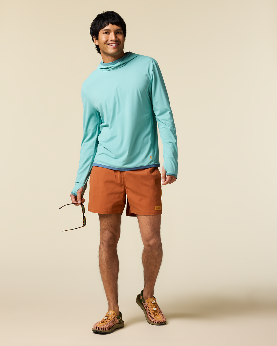 Sombra Sun Hoodie - Men's, Tide Pool, Model Christian