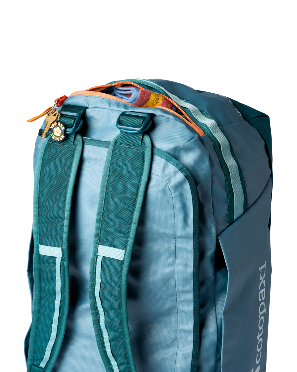 Allpa Getaway 70L Duffel, Blue Spruce/Abyss