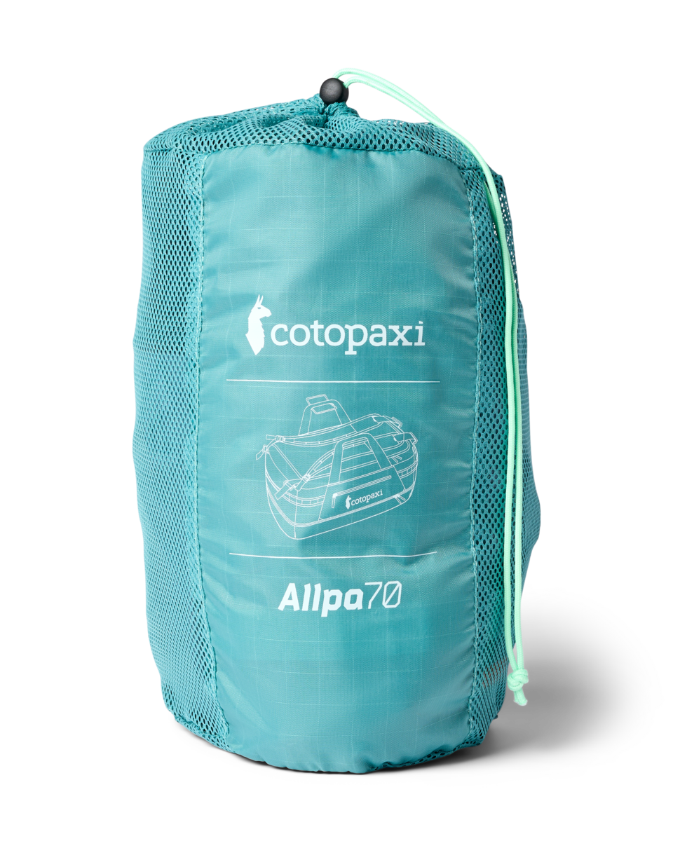 Allpa Getaway 70L Duffel, Blue Spruce/Abyss