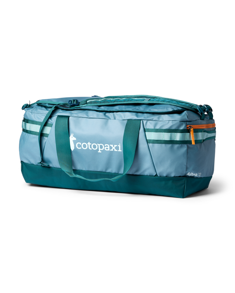 Allpa Getaway 70L Duffel, Blue Spruce/Abyss