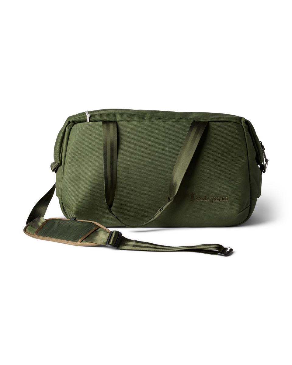 Viaje 35L Travel Duffel - Contiguo, Green, Detail