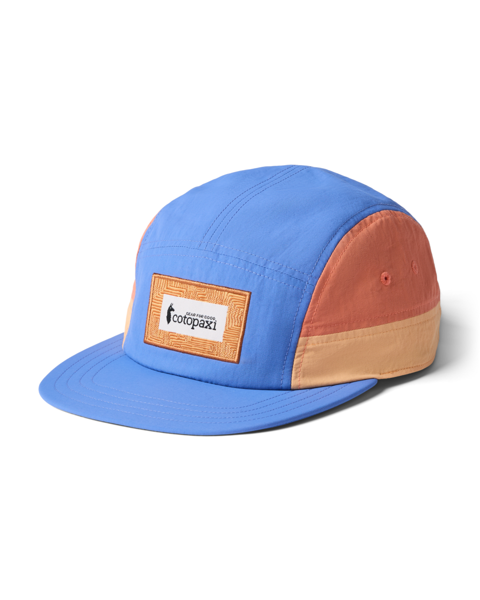 Zen Garden Tech 5-Panel Hat, Azure