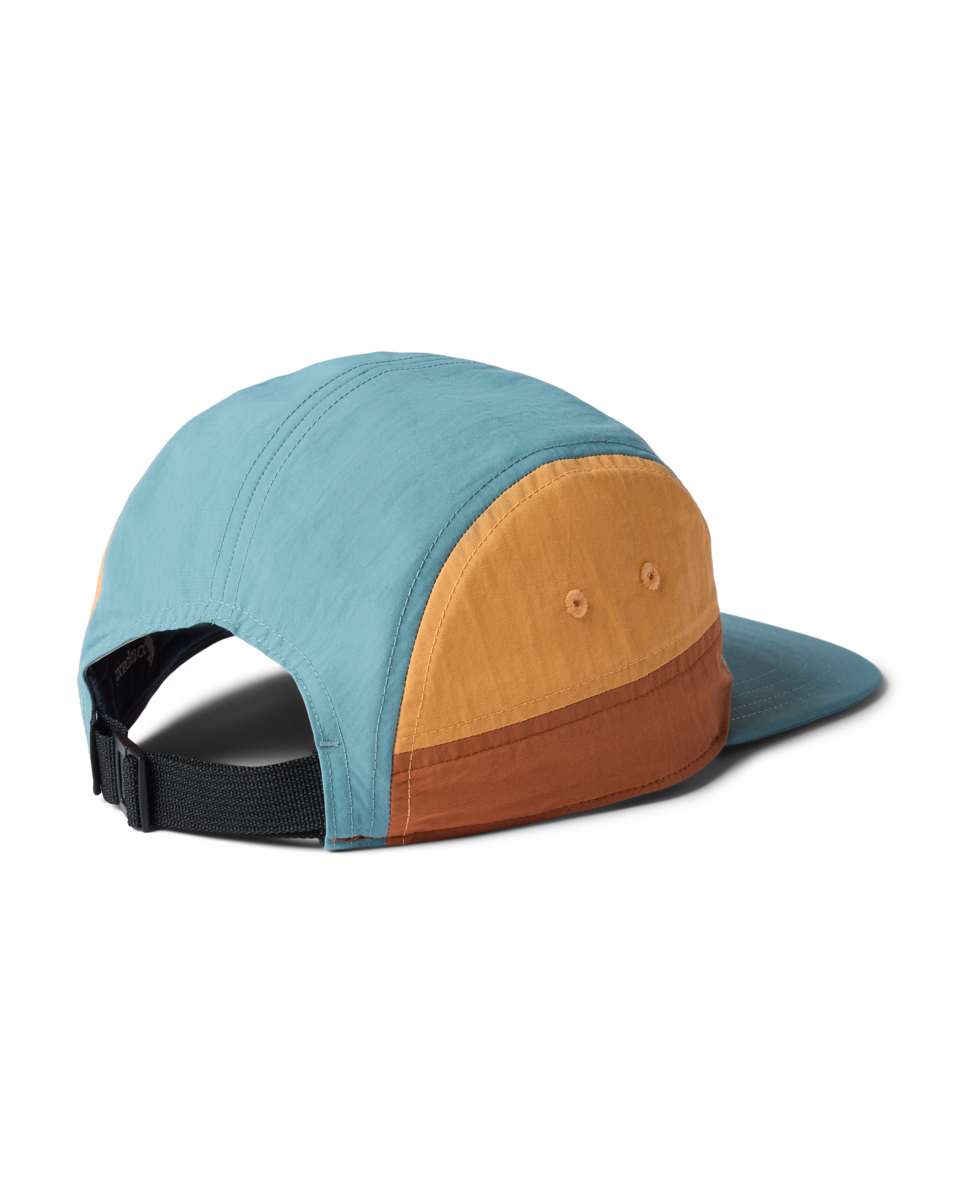 Zen Garden Tech 5-Panel Hat, Tide Pool/Everglade
