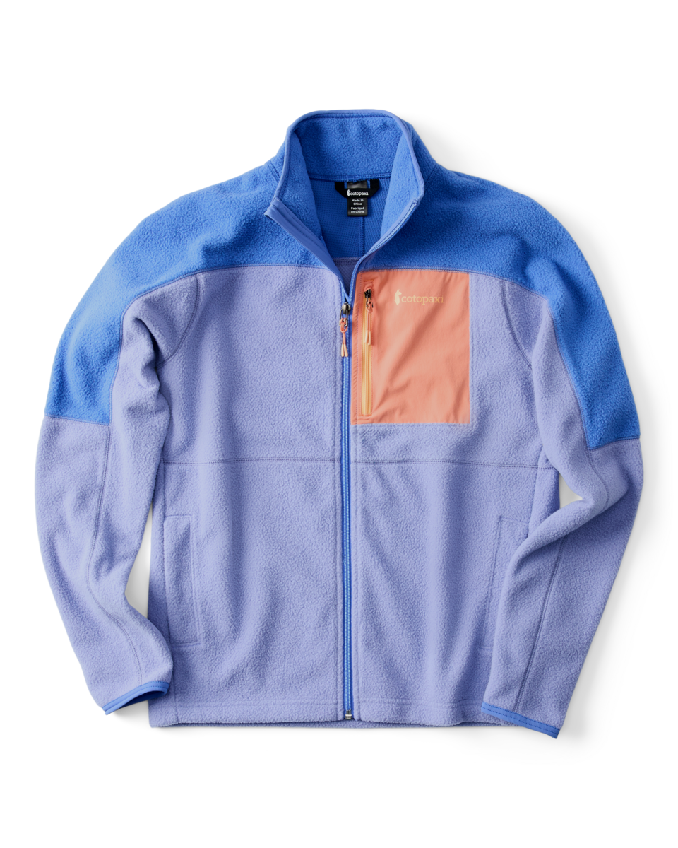 Abrazo Fleece Full-Zip Jacket - Women's, Azure/Aster
