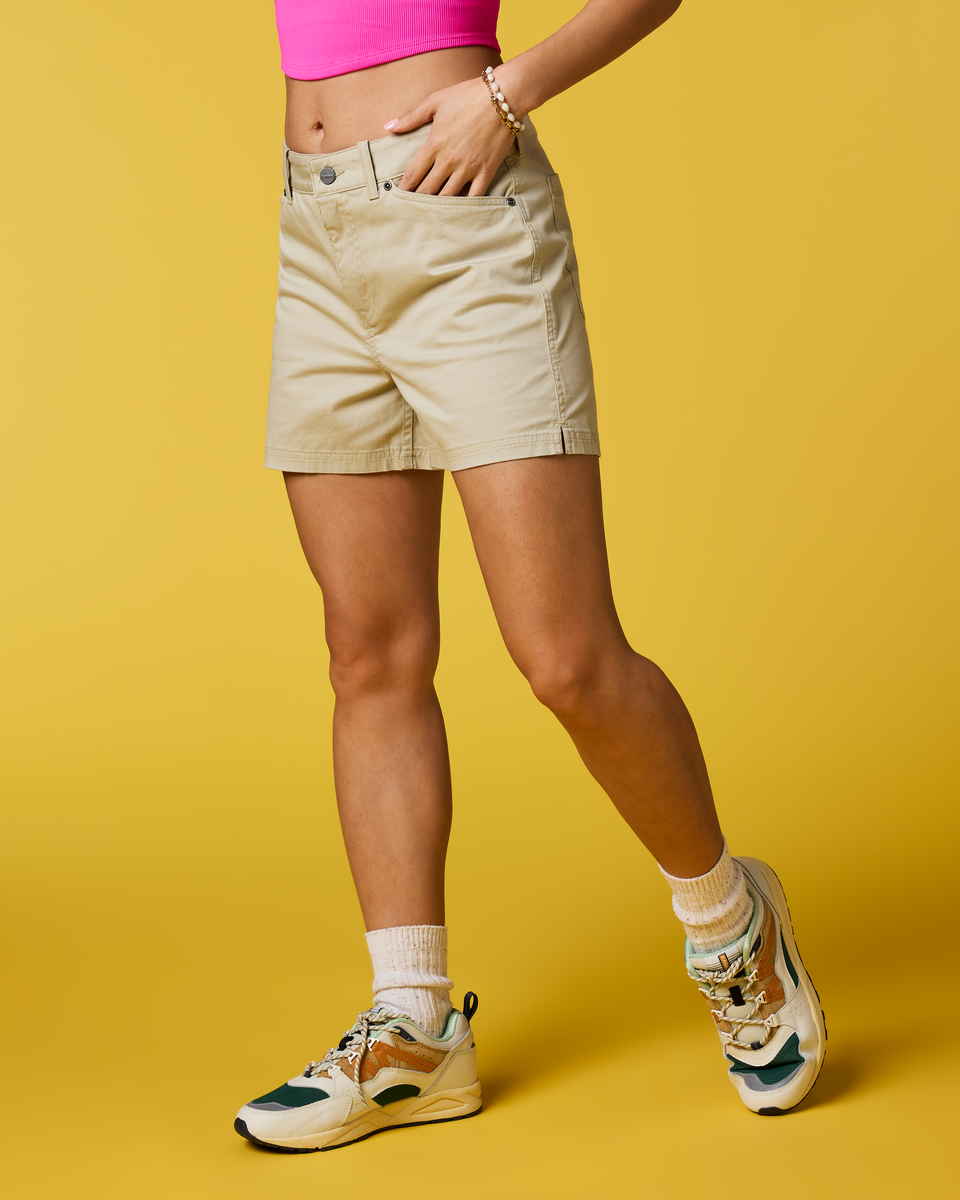 Ambato Short - Women's, Mineral, Model Tiff
