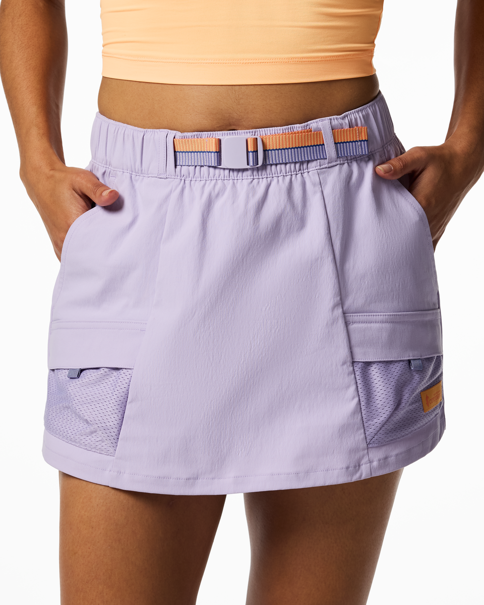 Brinco Skort - Women's, Moonbeam, Model Kalu