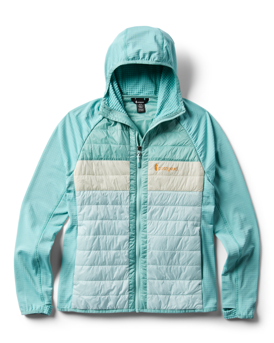 Capa Hybrid Insulated Hooded Jacket - Women's, Tide Pool/Surf