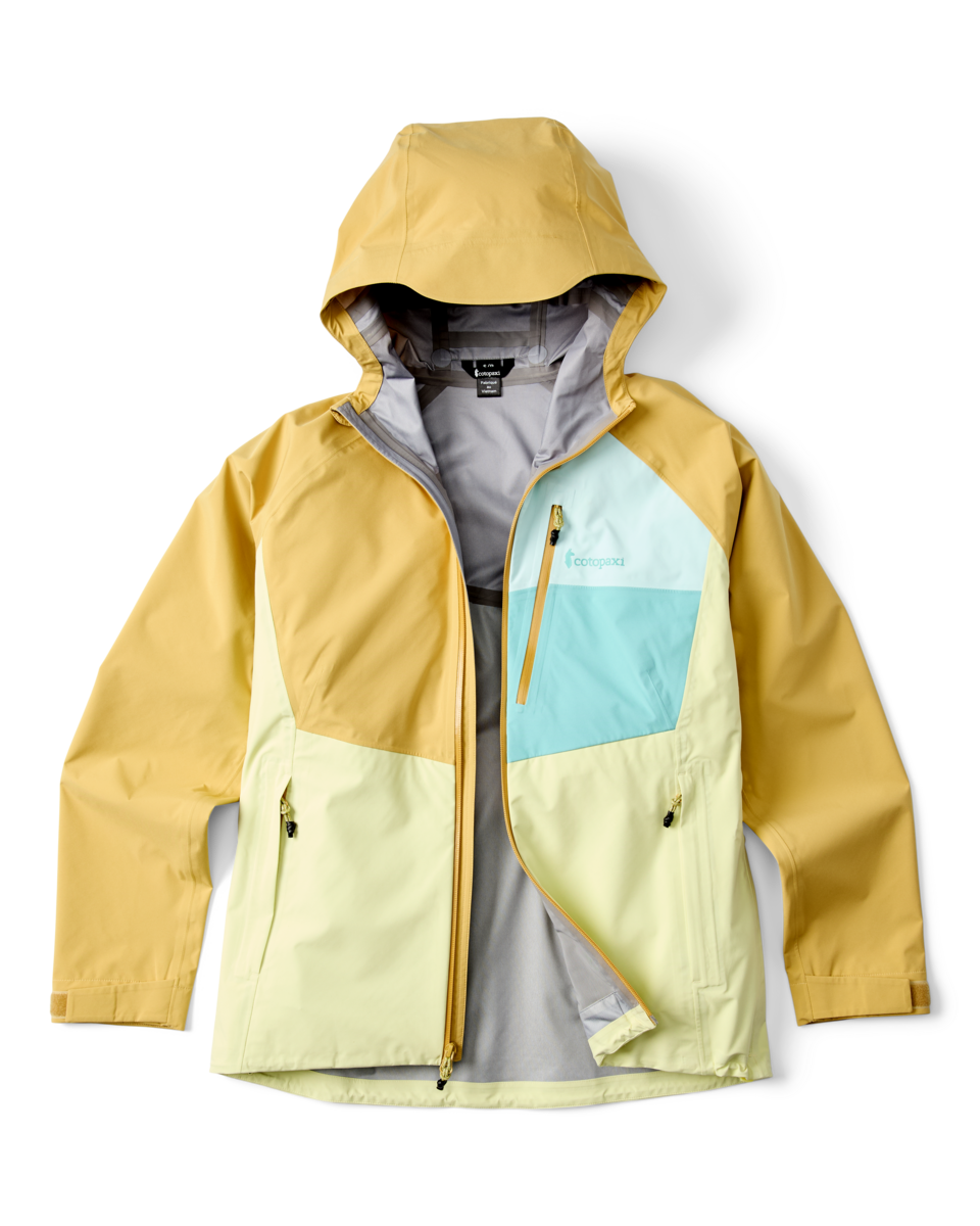 Impermeo 3L Hooded Shell Jacket - Women's, Husk/Honeydew