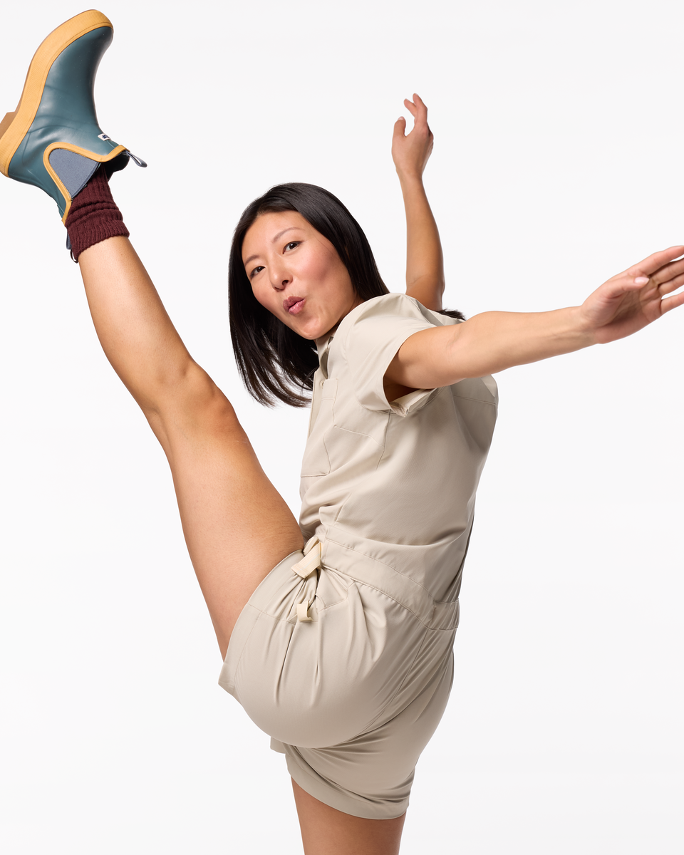 Losdos Romper - Women's, Mineral, Model Tiff