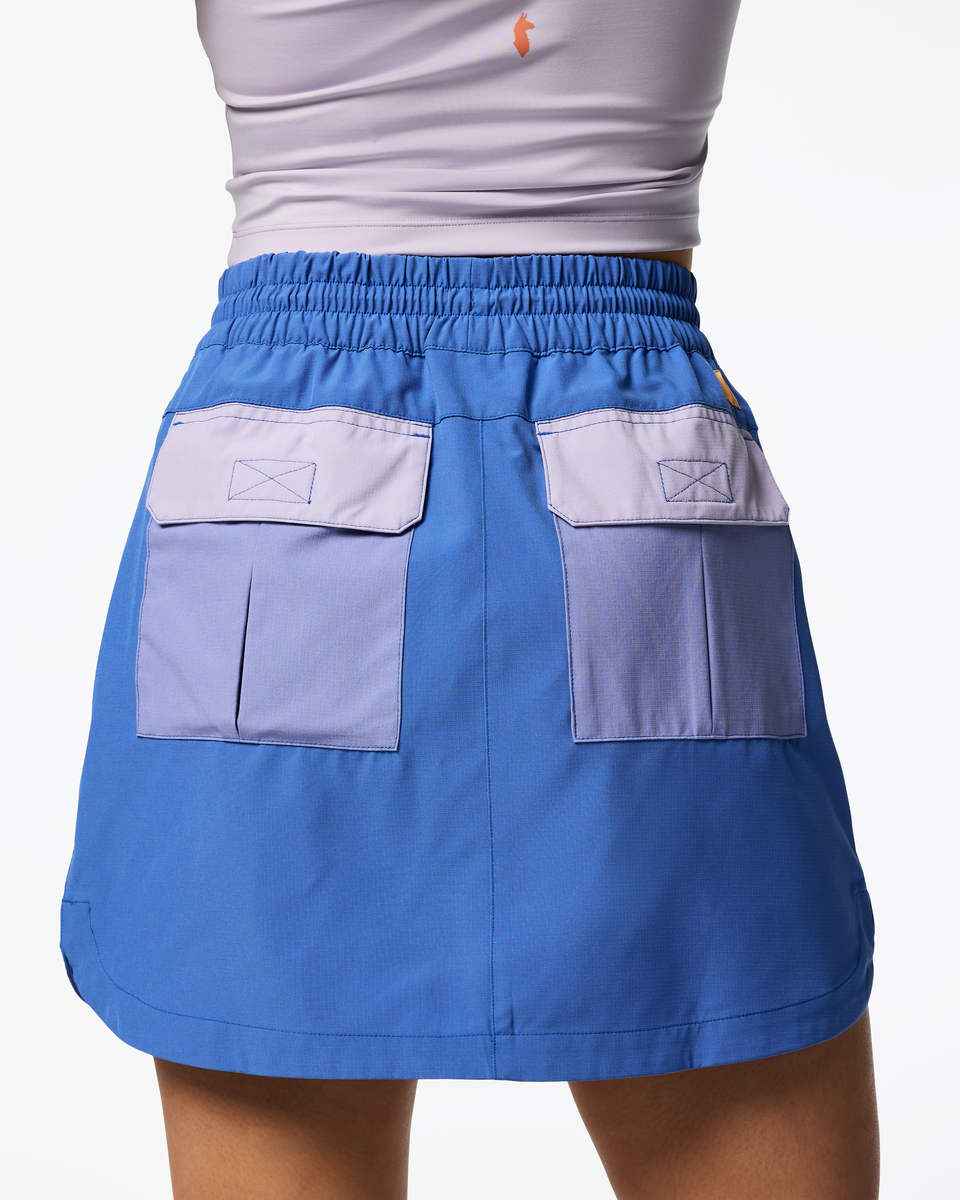 Losdos Skirt - Women's, Azure, Model Tiff