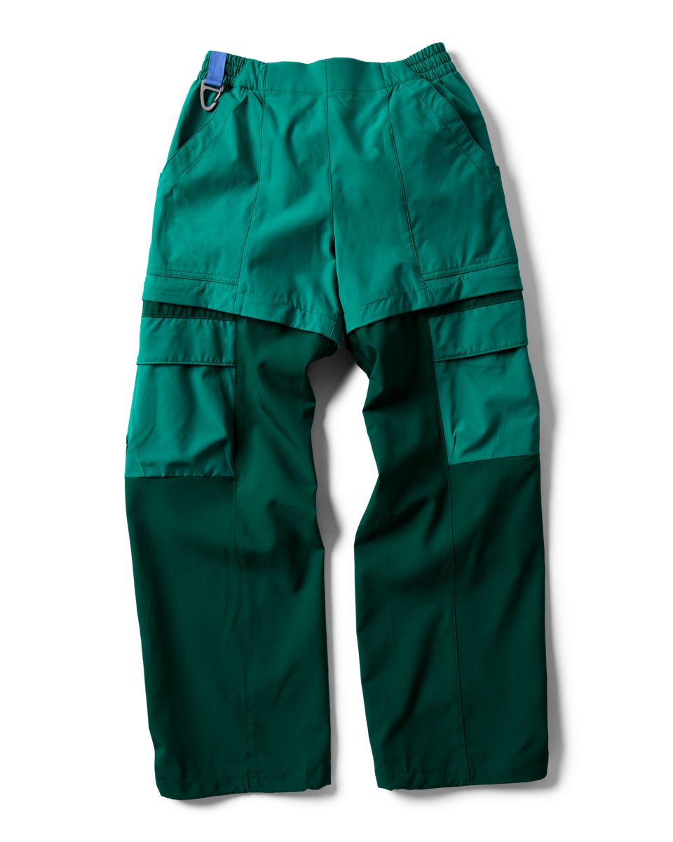Losdos Zip-Off Pant - Women's, Malachite/Kale, Detail