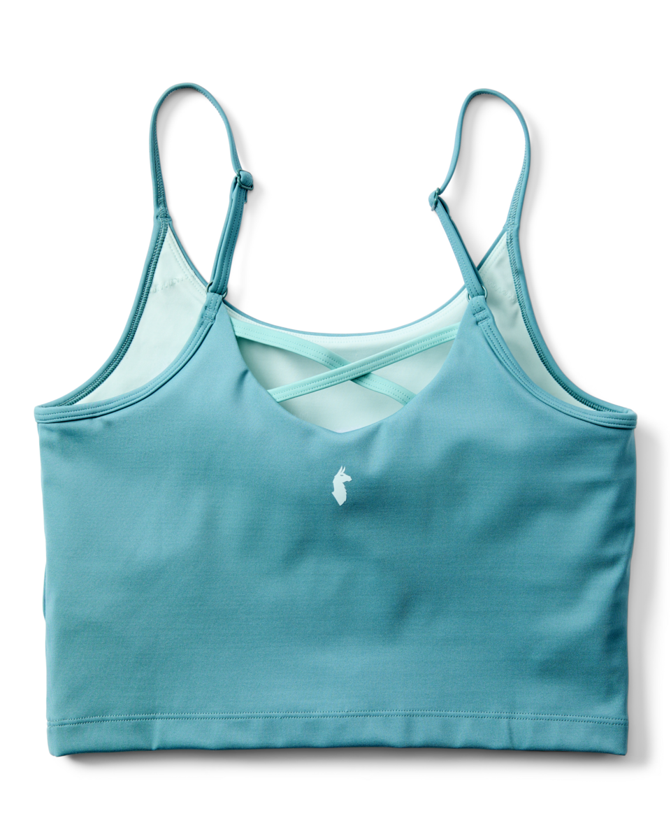 Muevo Scoop Tank - Women's, Everglade, Model Tiff