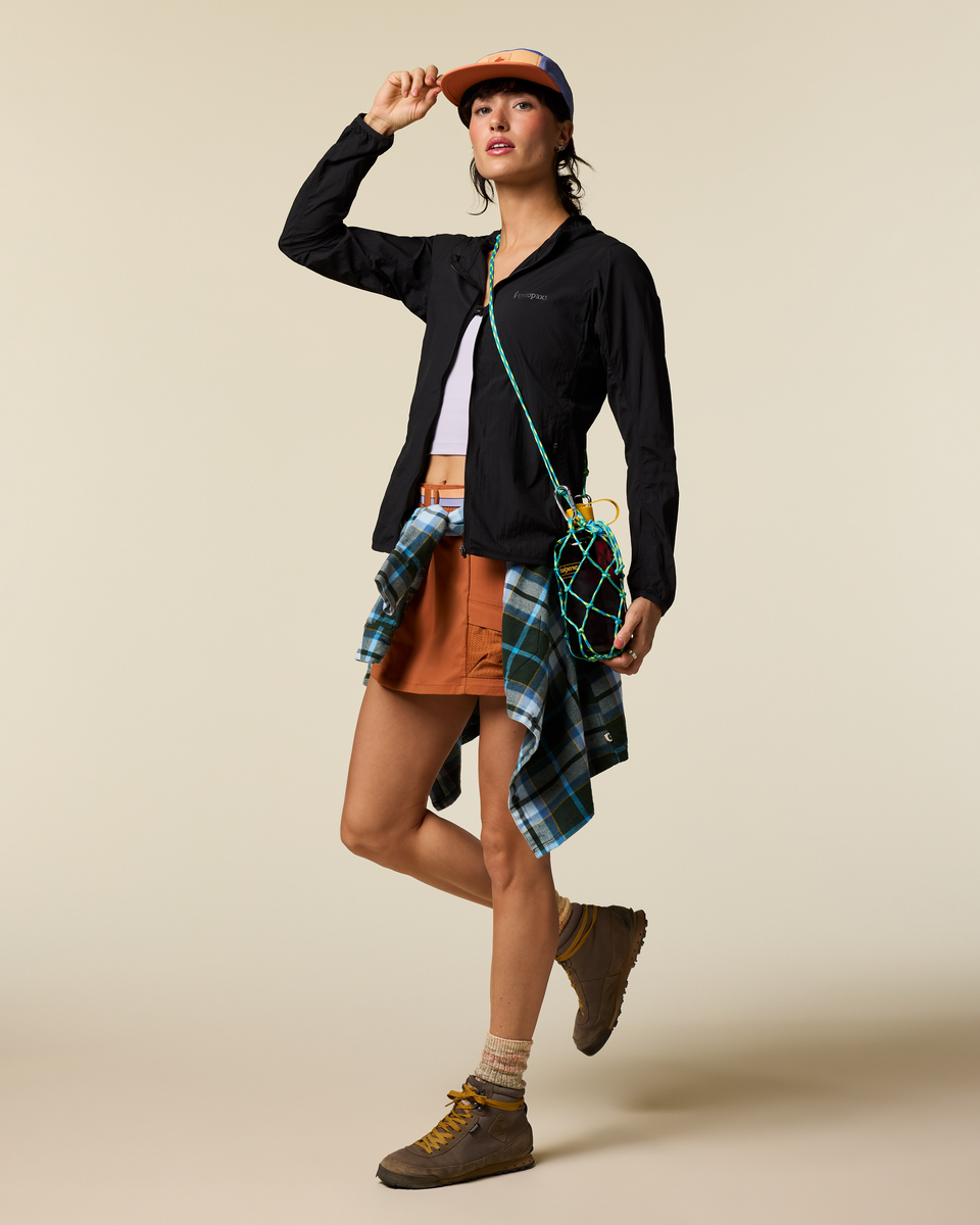 Pacaya Lite Hooded Jacket - Women's, Cotopaxi Black, Model Lola
