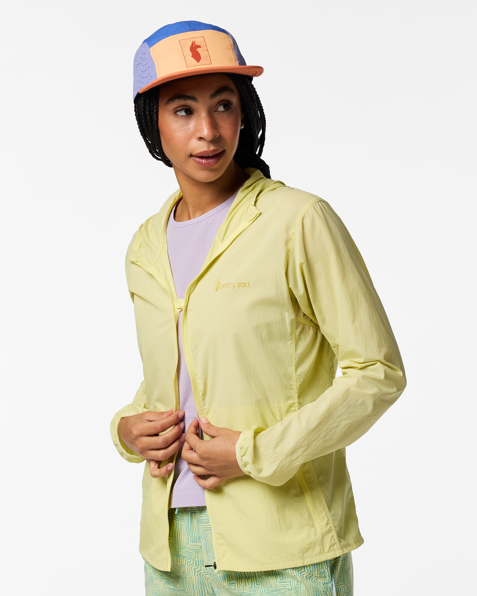 Pacaya Lite Hooded Jacket - Women's, Honeydew, Model Kalu