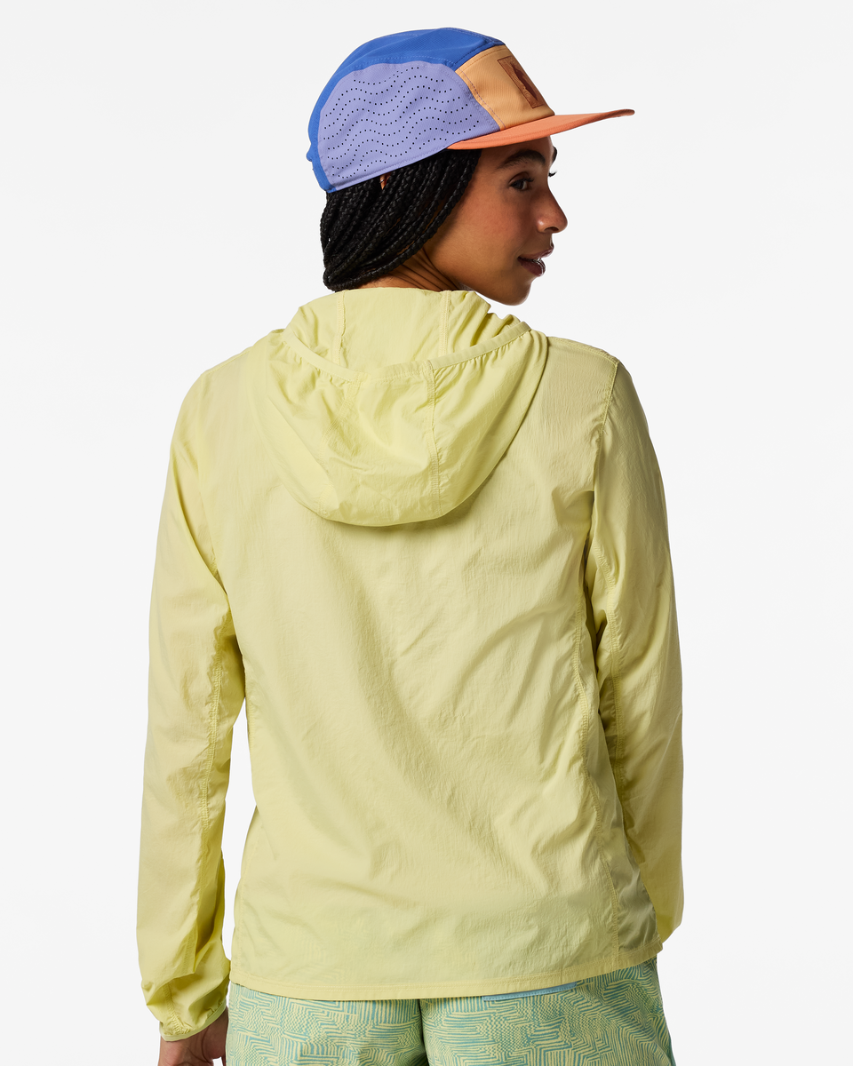 Pacaya Lite Hooded Jacket - Women's, Honeydew, Model Kalu