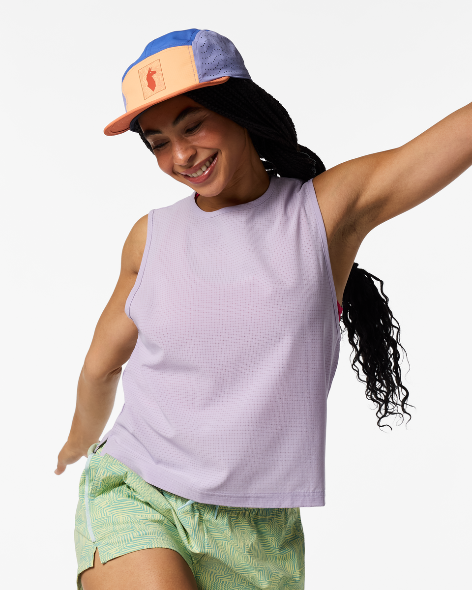 Pulso Tech Tank - Women's, Moonbeam, Model Kalu