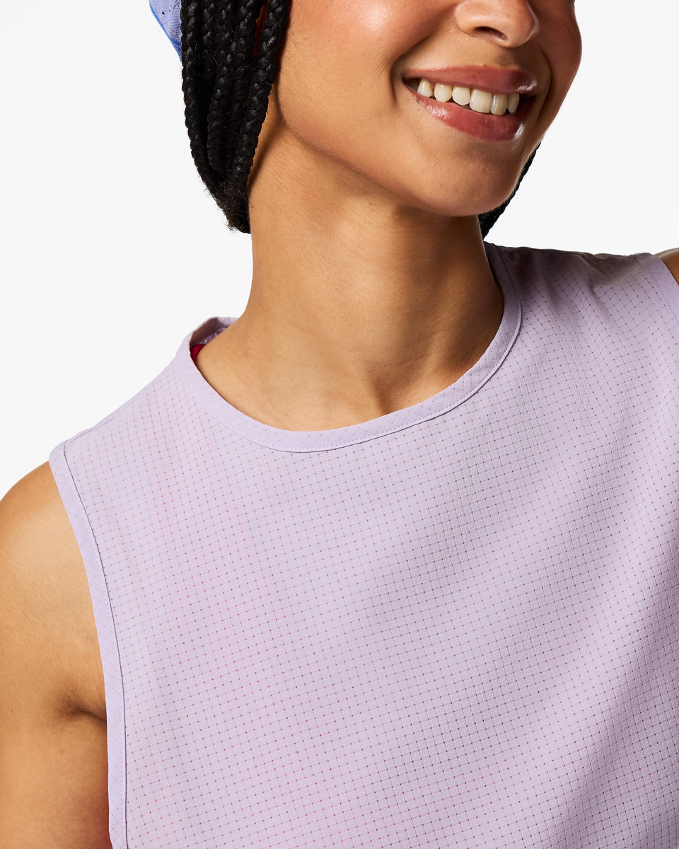 Pulso Tech Tank - Women's, Moonbeam, Model Kalu