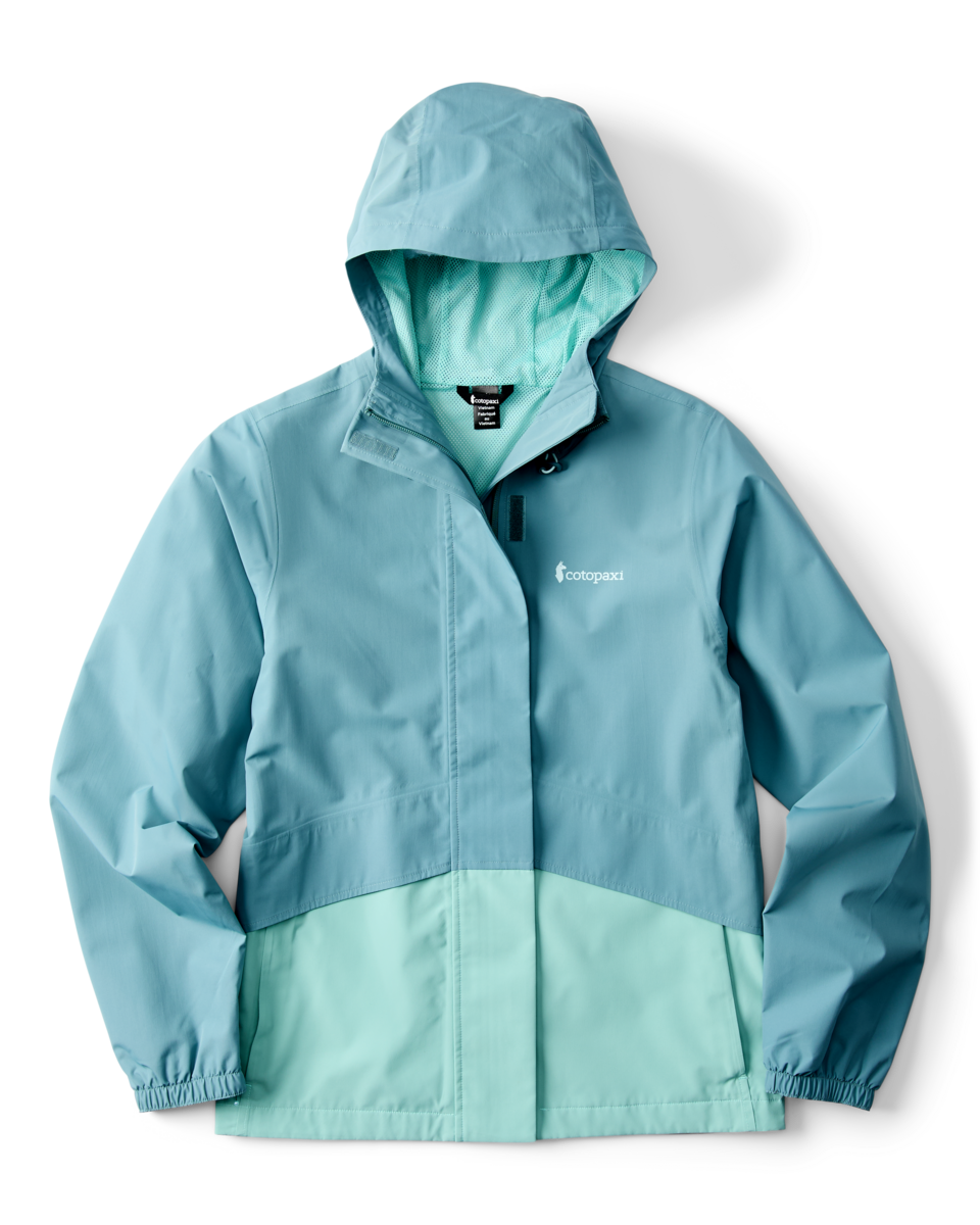 Rayu Rain Jacket - Women's, Everglade/Tide Pool