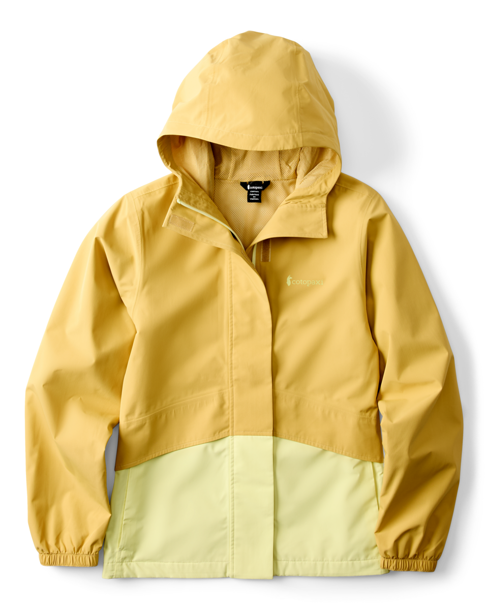Rayu Rain Jacket - Women's, Husk/Honeydew
