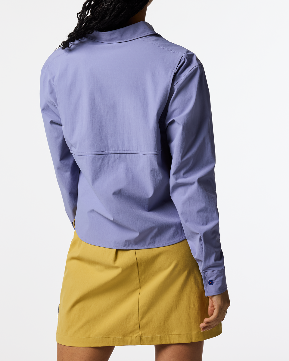 Solta Long-Sleeve Sun Shirt - Women's, Aster, Model Kalu