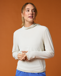Sombra Sun Hoodie - Women's, Chalk, Model Ellen