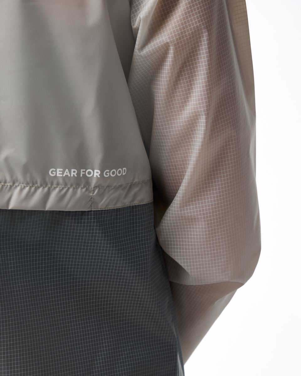 Teca Half-Zip Windbreaker - Women's, Looks Like Rain, Model Ellen